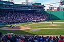 Fenway Park, Indians visiting Red Sox.