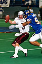 This is in the Southwest, Flagstaff, but not a landscape.  It ended up in this gallery because I have nowhere else to put it, Montana at Northern Arizona football, Griz quarterback John Edwards getting sacked by NAUs Pisa Magele.  Montana won the game, won the national championship, and Edwards became a lawyer.  Magele ended up on the other side of the law.