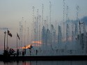 What to do in Kansas City when you are bored:  Get out your little tripod and little digital camera and shoot fountains until the sun goes down.
