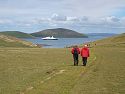 We head back to the ship anchored off West Point Island in the Falklands, Dec. 8.