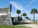 Castillo de San Marcos is a big fort built 1672-95 in the heart of St. Augustine.