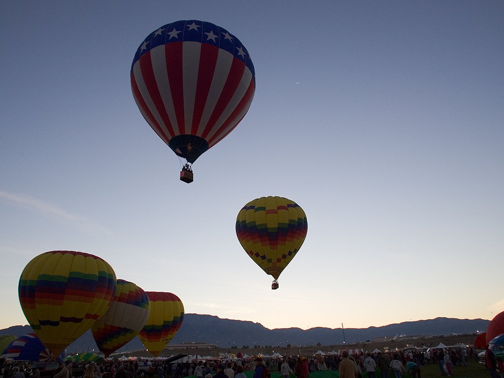 Albuquerque Balloon Fiesta.  Click for next photo.