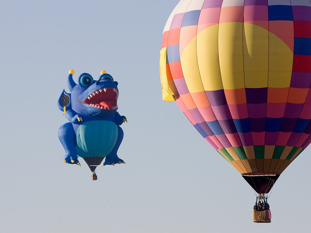 Albuquerque Balloon Fiesta.  Click for next photo.