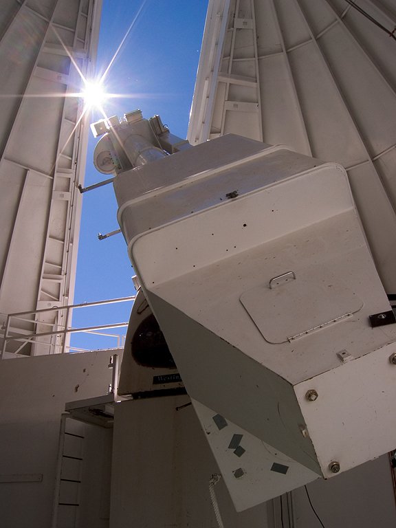 Evans Facility, National Solar Observatory, Sacramento Peak, New Mexico.  Click for next photo.