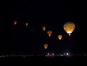 Before dawn, Albuquerque Balloon Fiesta.