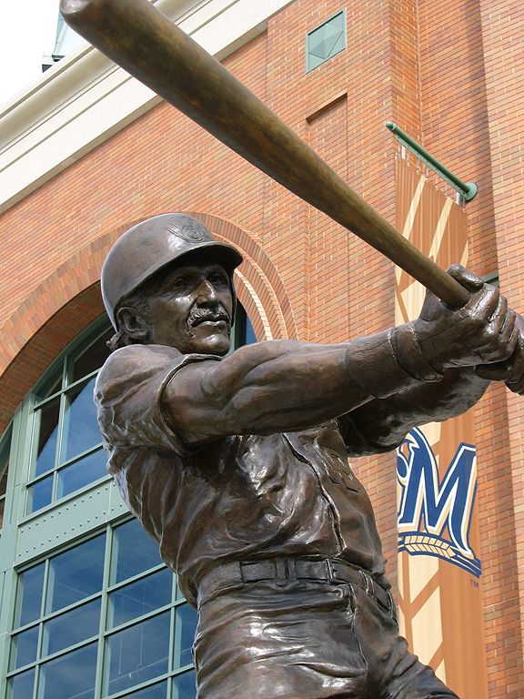 Y'know Robin Yount is only about a year older than I am and he has a statue.  Click for next photo.