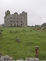Leamanagh Castle, a brief stop on the Burren tour, Ireland.