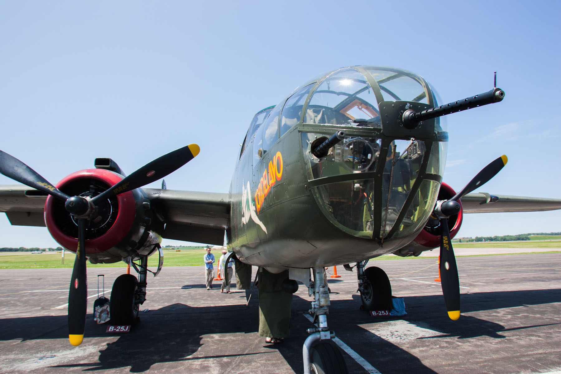 B-25 Mitchell "Tondelayo," Wings of Freedom tour.  Click for next photo.