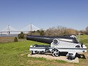 Naval gun at Patriot�s Point, Charleston Harbor, South Carolina.