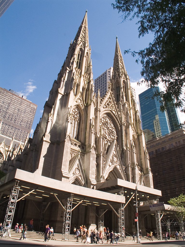 St. Patricks Cathedral, New York City.  Click for next photo.