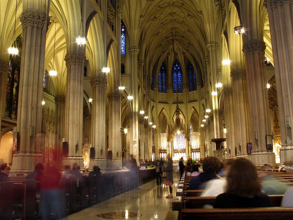 St. Patricks Cathedral, New York.  Click for next photo.