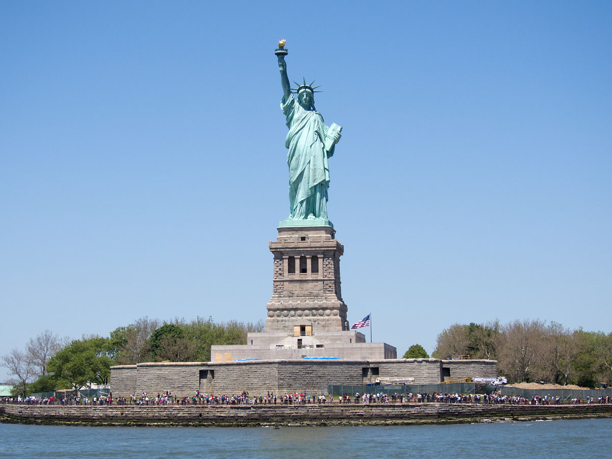 Statue of Liberty, New York.  Click for next photo.