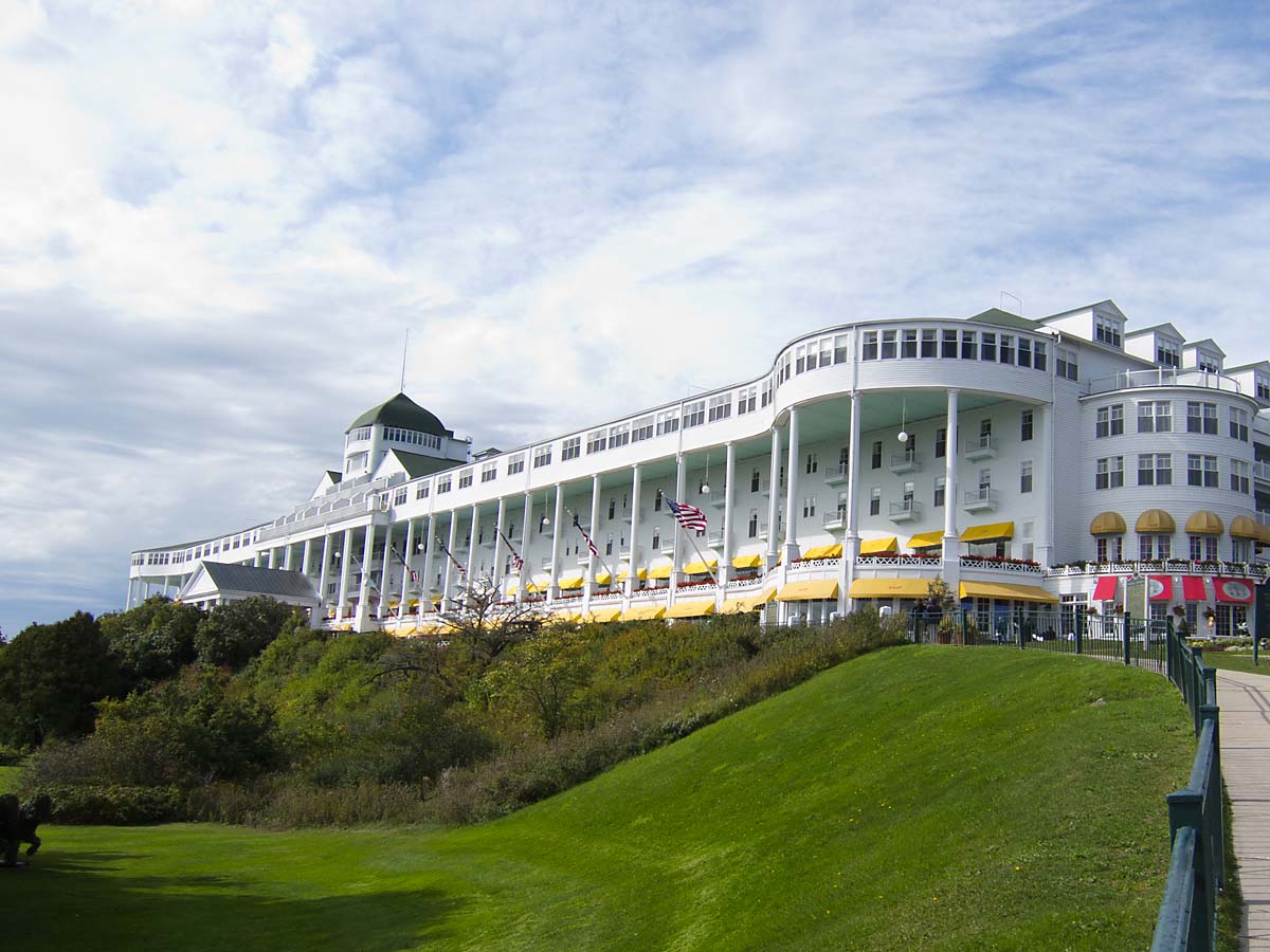 The Grand Hotel, Mackinac Island, Michigan.  Click for next photo.