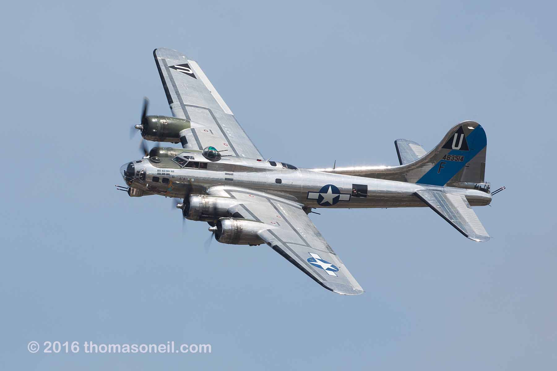 B-17 Sentimental Journey.  Click for next photo.