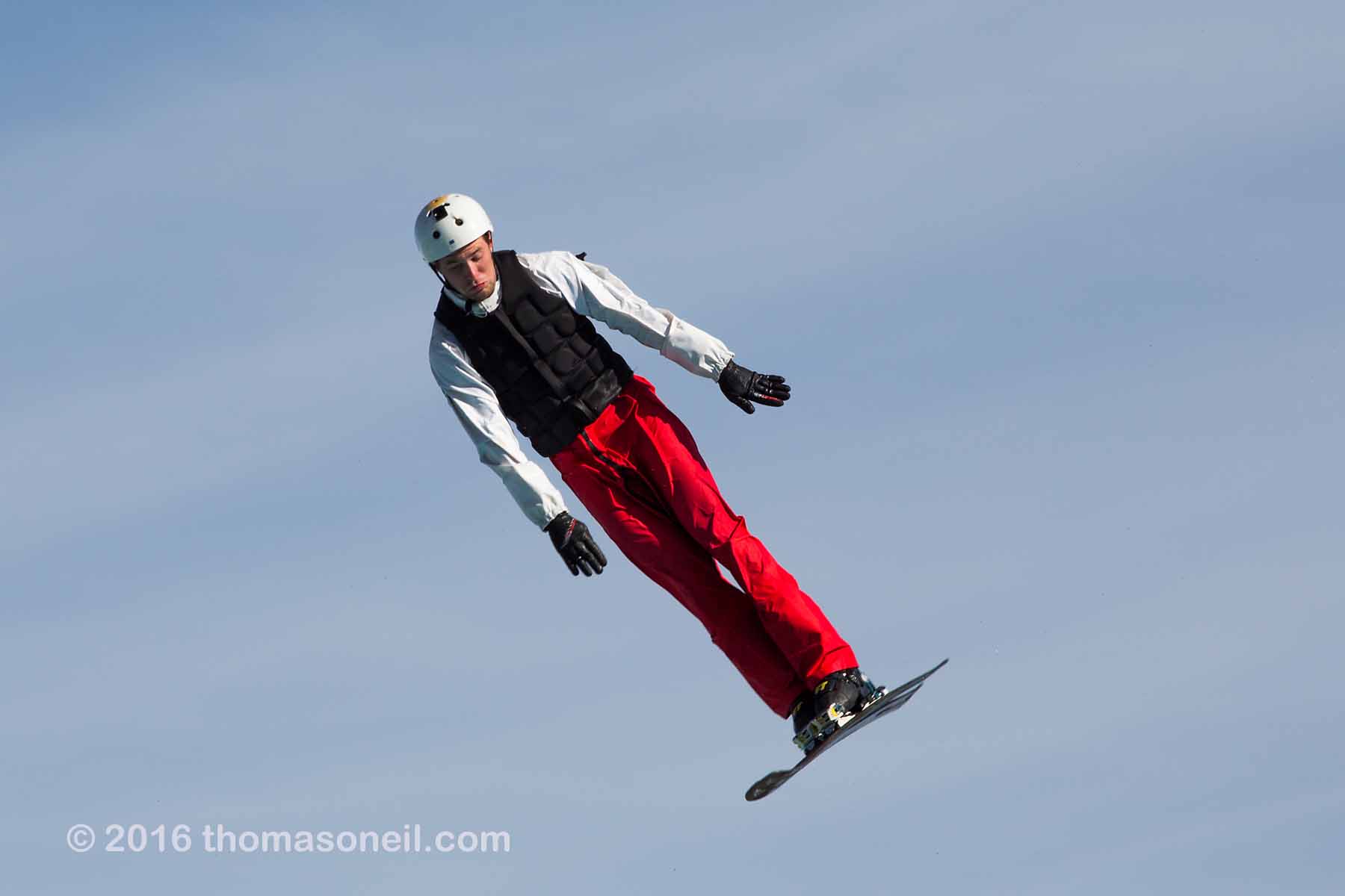 Aerial skiers at U.S. Olympic Training Complex in Park City, UT.  Click for next photo.