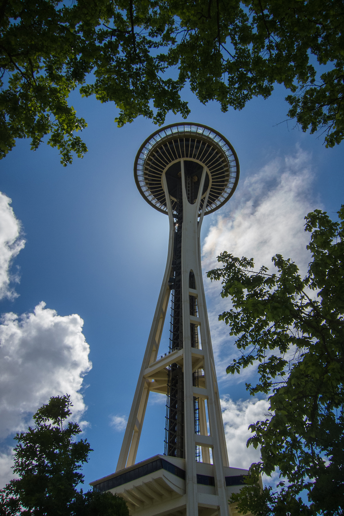 Space Needle, Seattle, May 2021.  Click for next photo.