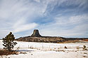 Devil�s Tower National Monument, March 2023.