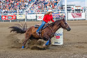 Barrel Racing, Home of Champions Rodeo, Red Lodge, MT.
