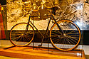 Mackinac Island has a long history with bicycles.  Fort Mackinac, Michigan.