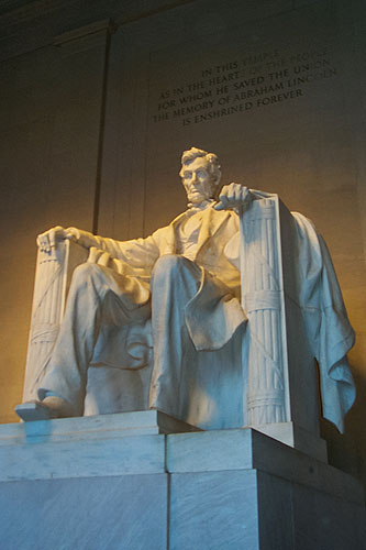 Lincoln Memorial.