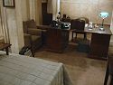 Churchill's desk and bed, Cabinet War Rooms.