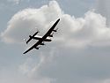 Avro Lancaster, flown by Battle of Britain Memorial Flight, an active RAF unit.