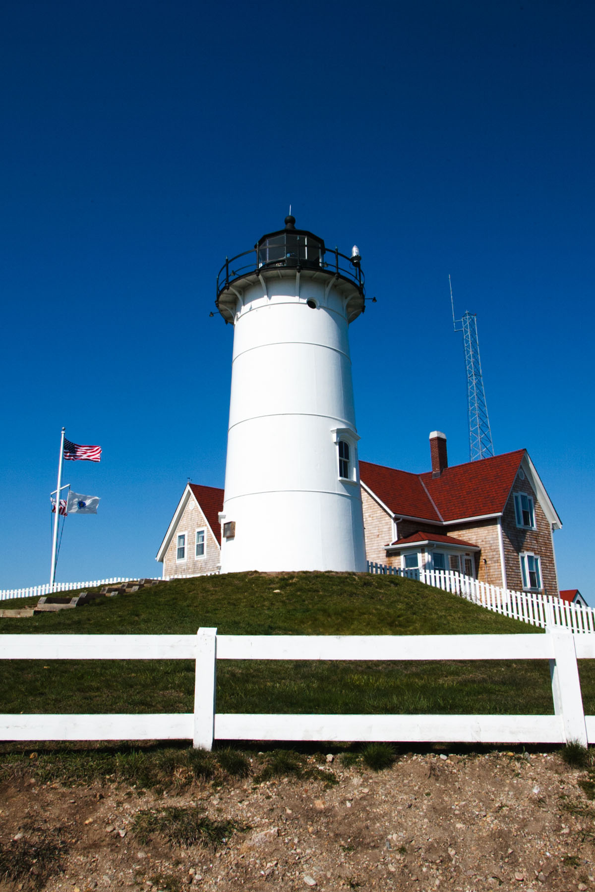 Nobska Light, Woods Hole, Mass.  Click for next photo.