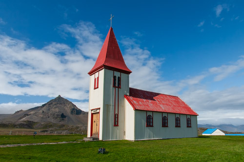 A typical Icelandic church.