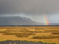 Rainbow at Skútustaðir