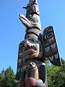 Ketchikan, Alaska has lot of totem poles.