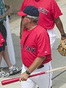 If Manager Grady Little knew then what he knows now... Red Sox spring training, Fort Myers, Florida, 2003.