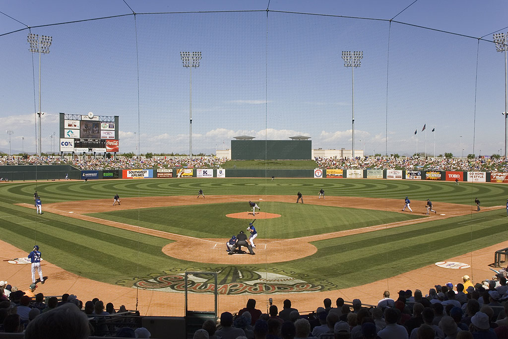 Surprise Stadium, Surprise, Arizona.  Click for next photo.