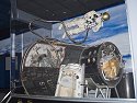 Gemini X capsule, Kansas Cosmosphere, Hutchinson.  The spacewalk of astronaut Michael Collins is depicted.