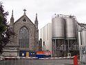 Church next to Guinness Brewery, Dublin, Ireland.