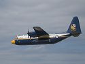 Blue Angels C-130 support aircraft "Fat Albert", Rhode Island ANG.