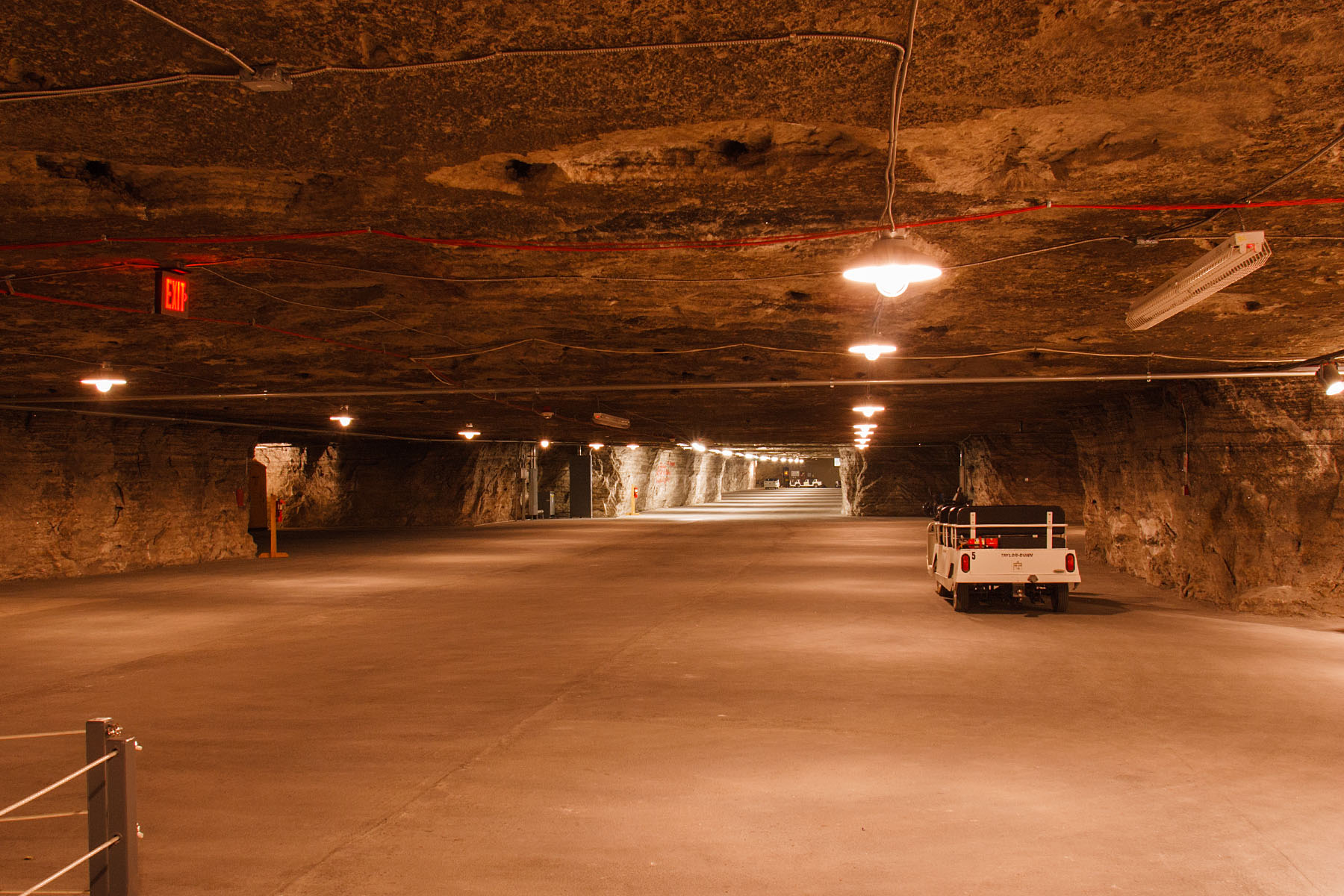 Kansas Underground Salt Museum, Hutchinson.  Click for next photo.