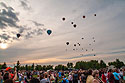 Balloon launch, Great Plains Balloon Race, Sioux Falls.