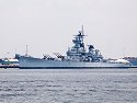 USS New Jersey, across the harbor from Philadelphia.