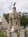 Most ornate grave in West Point cemetery, Gen. Daniel Butterfield (who did not attend the academy).