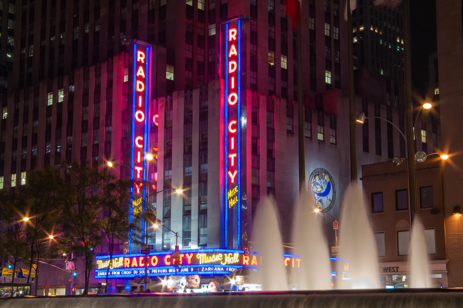Radio City Music Hall, New York.  Click for next photo.