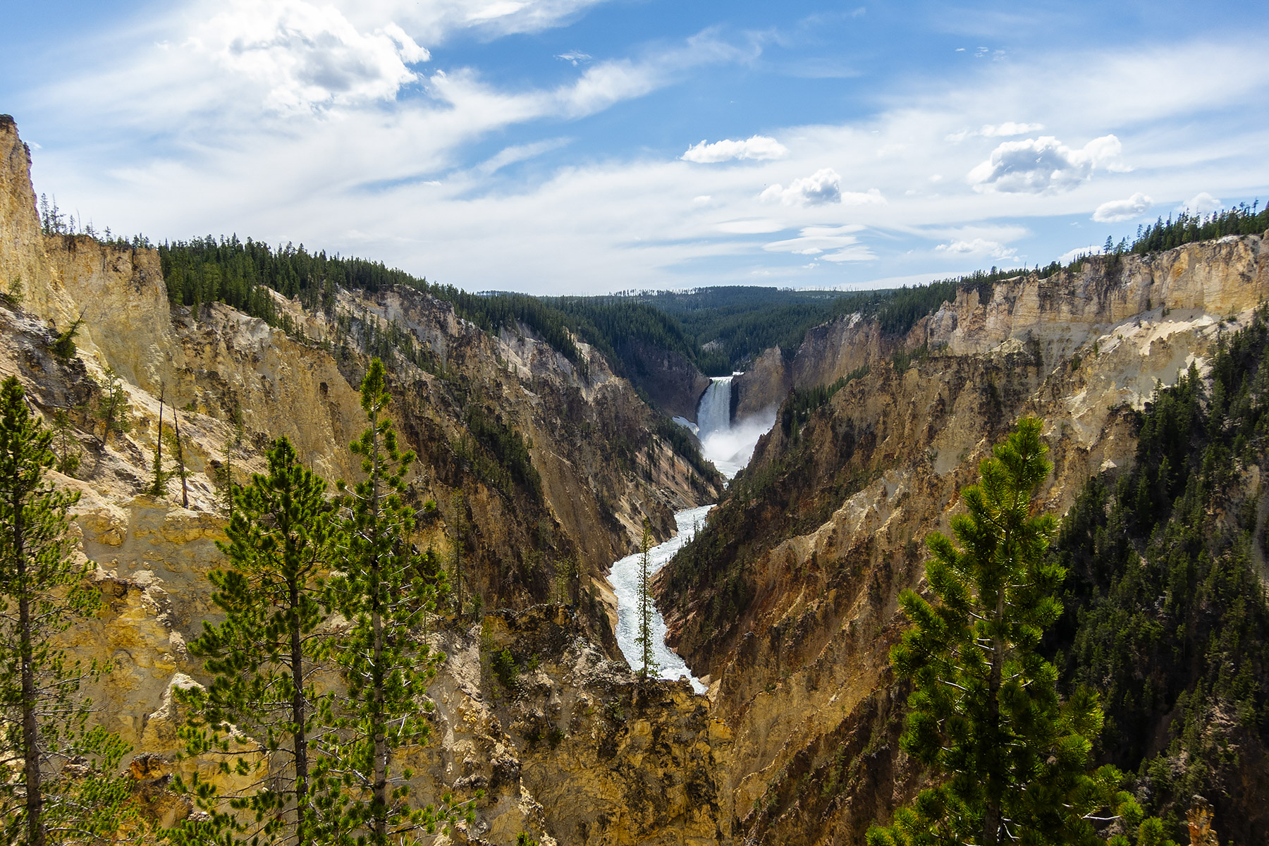 Yellowstone.  Click for next photo.