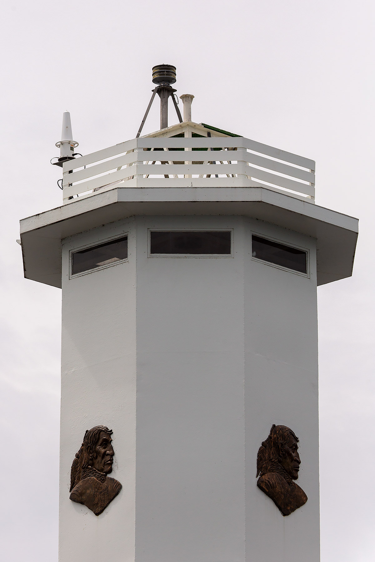 Round Island Passage Light, Mackinac Island, Michigan.  Click for next photo.