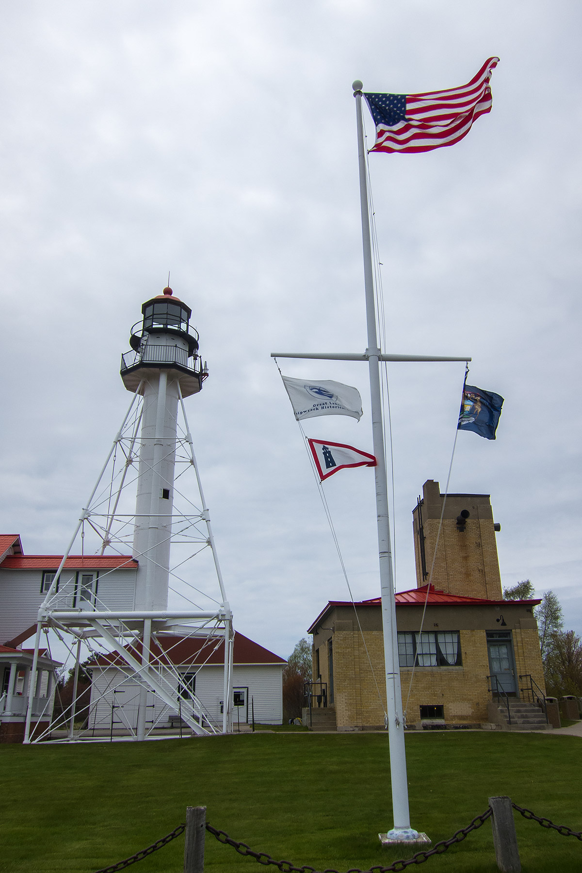Whitefish Point Light Station, UP Michigan.  Click for next photo.