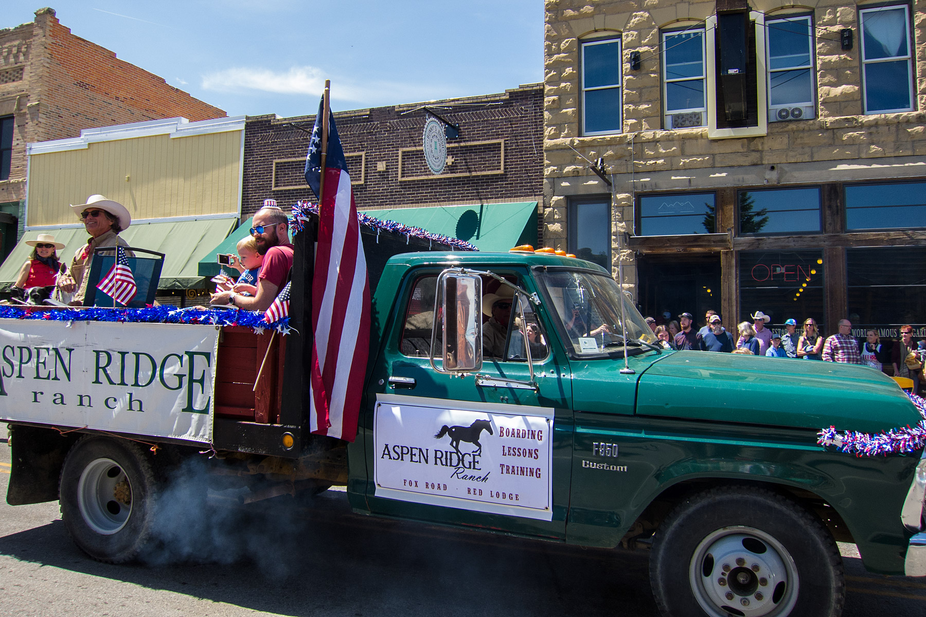 4th of July parade, Red Lodge, MT.  Click for next photo.