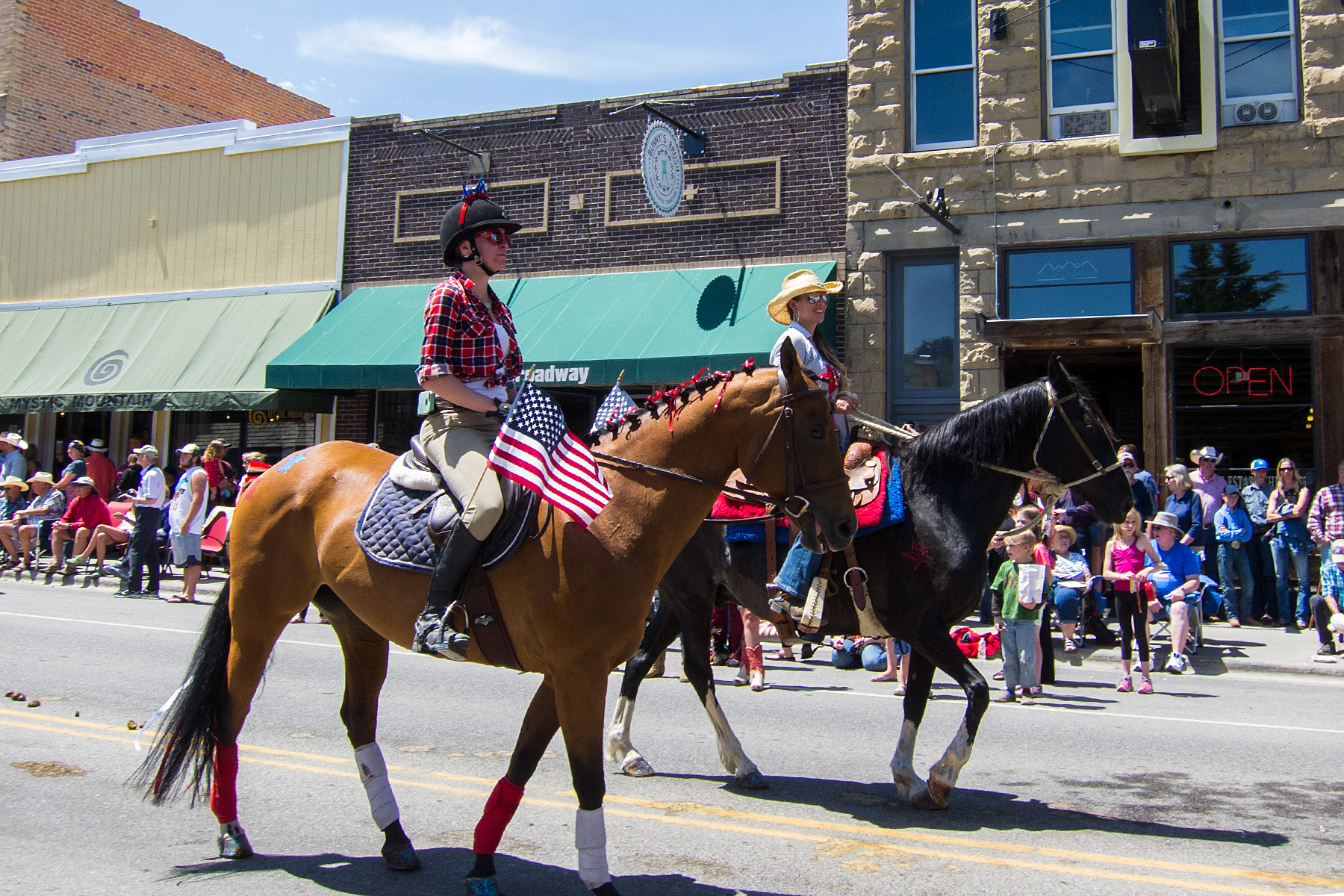 4th of July parade, Red Lodge, MT.  Click for next photo.
