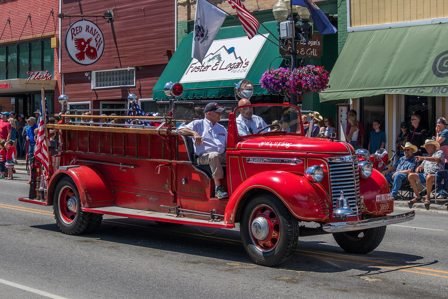 4th of July parade, Red Lodge, MT.  Click for next photo.
