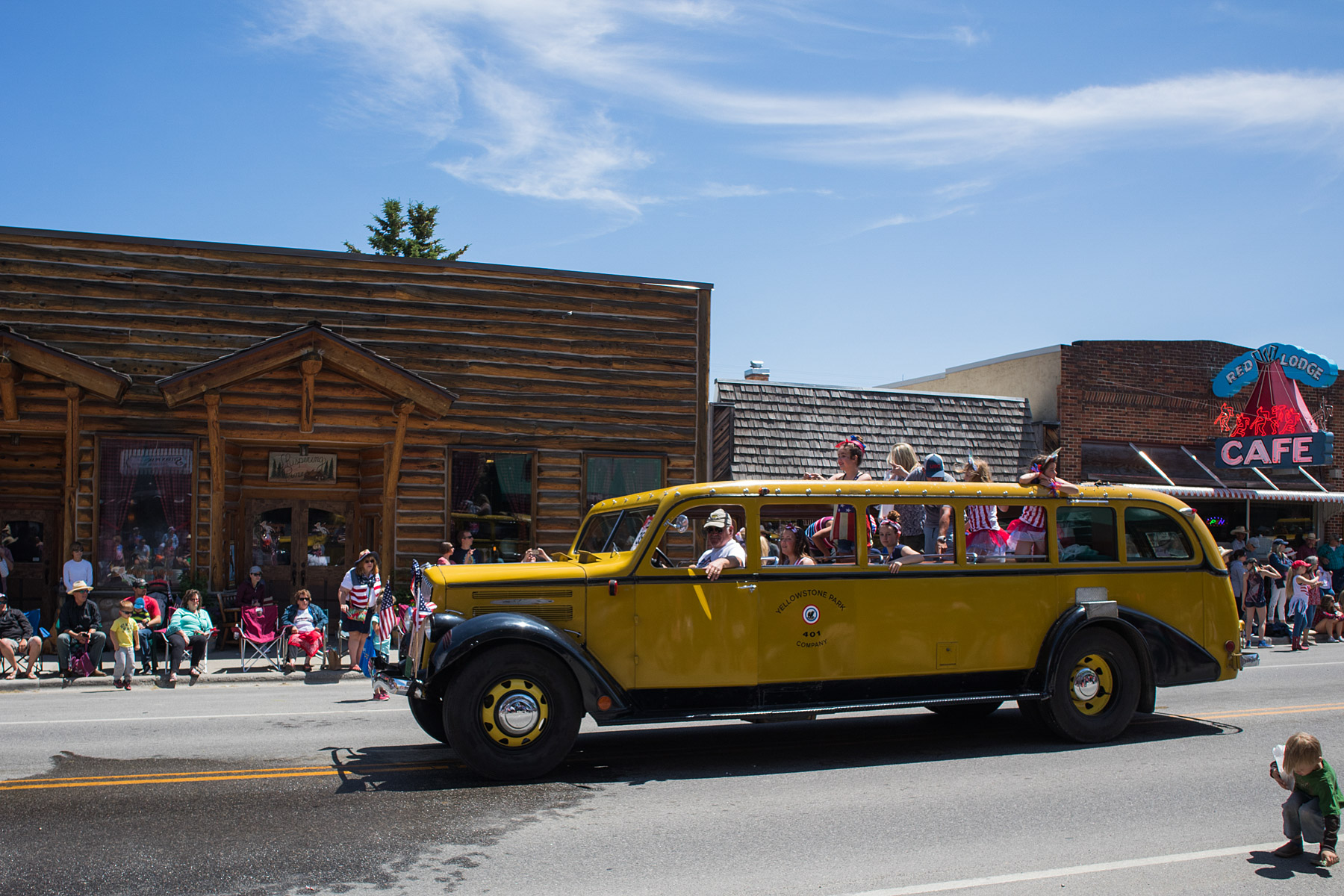 4th of July parade, Red Lodge, MT.  Click for next photo.