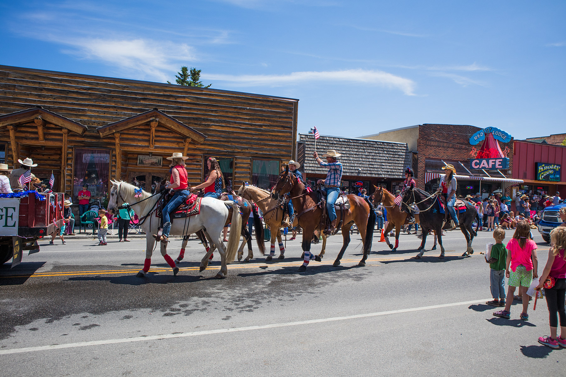 4th of July parade, Red Lodge, MT.  Click for next photo.