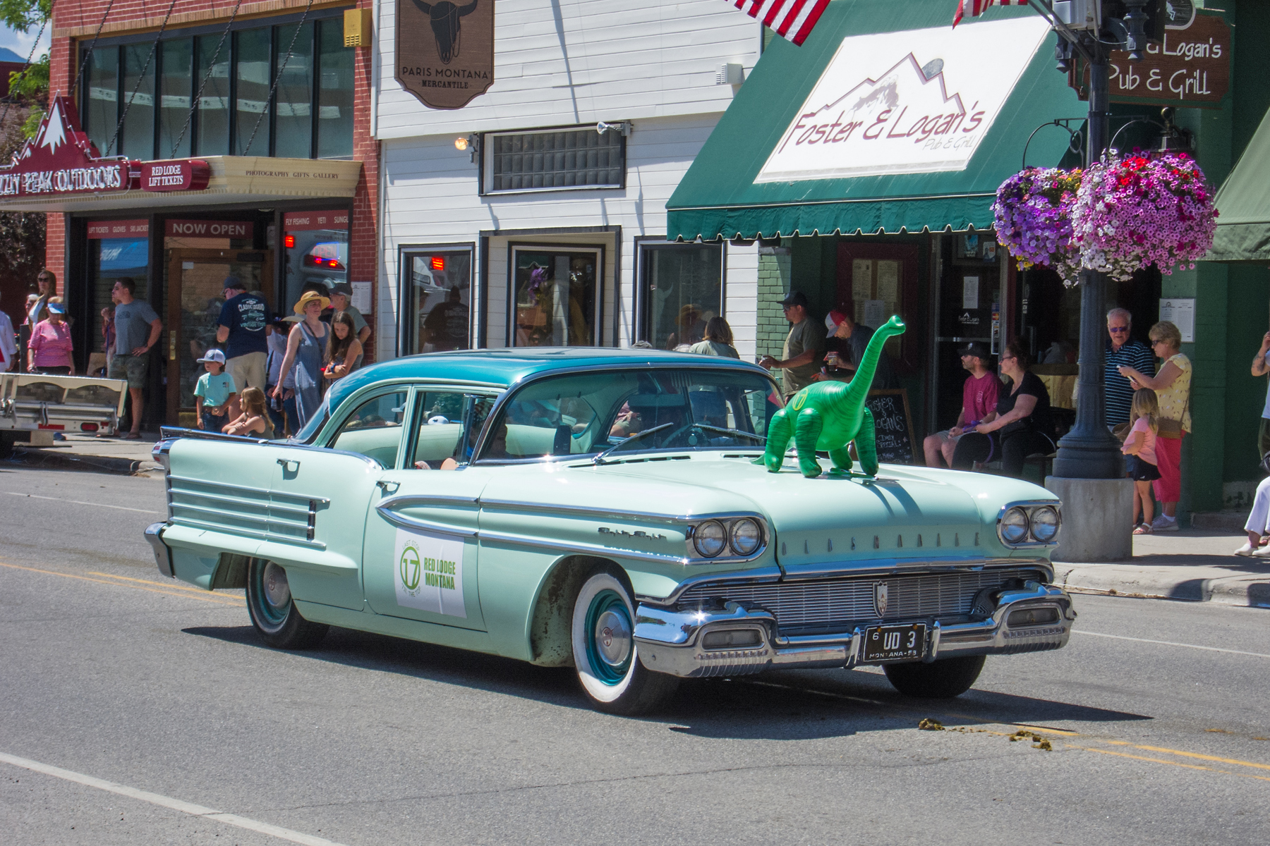 4th of July rodeo parade, Red Lodge, MT.  Click for next photo.