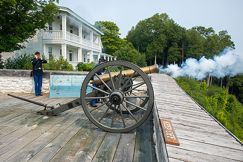 Fort Mackinac, Michigan.